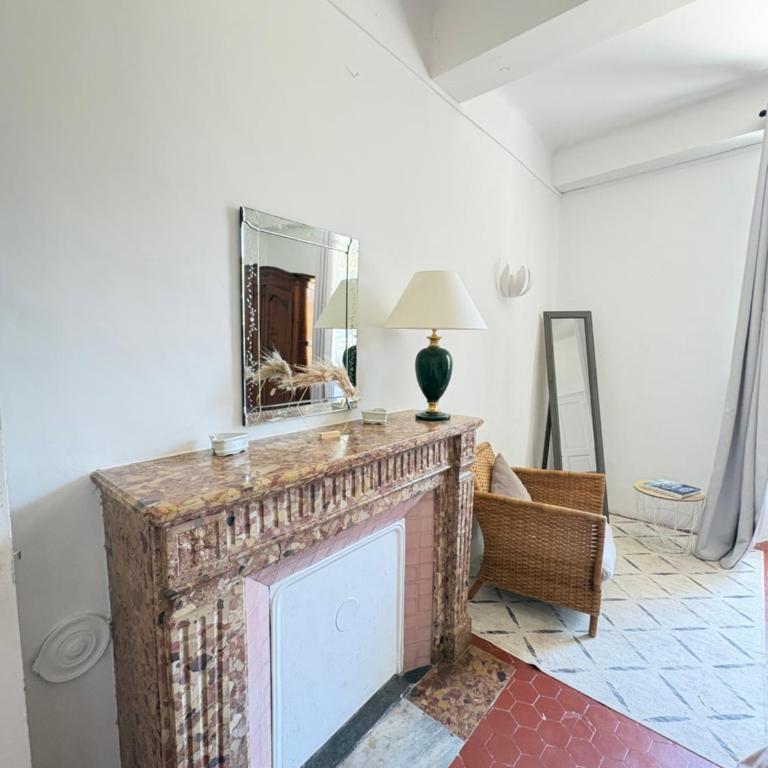 Domaine Du Castellas - Chambre Simple avec Salle de Bains - 5