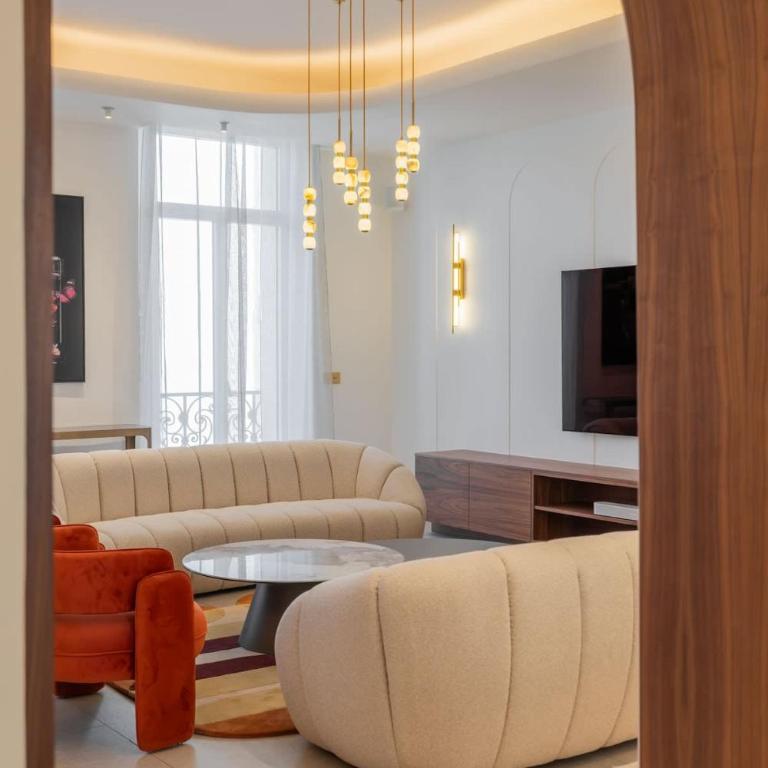 Elegant 2 Master Suites with Balcony Cannes Center - Appartement 2 Chambres Deluxe - 6