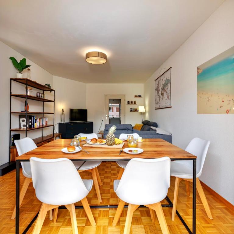 Large Terrace, 2-Bedroom Apartment in Geneva - Appartement 2 Chambres - 48