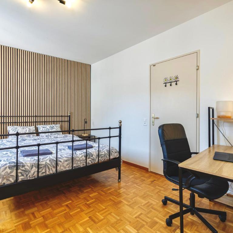 Large Terrace, 2-Bedroom Apartment in Geneva - Appartement 2 Chambres - 50