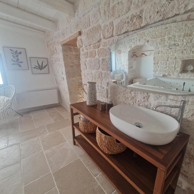 Trulli AURA BIANCA - Camera Deluxe - 12