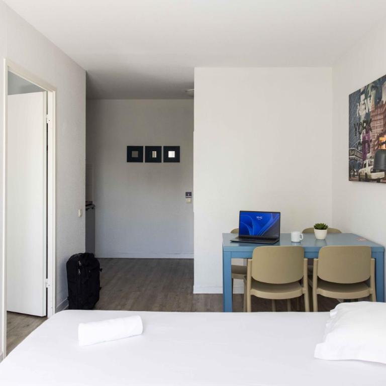 Ténéo Apparthotel Bordeaux - Gare Saint Jean - Suite Familiale Lits Jumeaux - 6