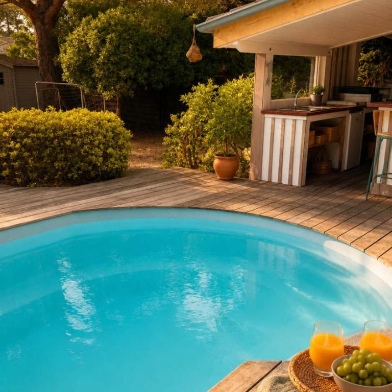 Villa La Chunga avec Piscine chauffée jacuzzi et climatisation - Villa - 11