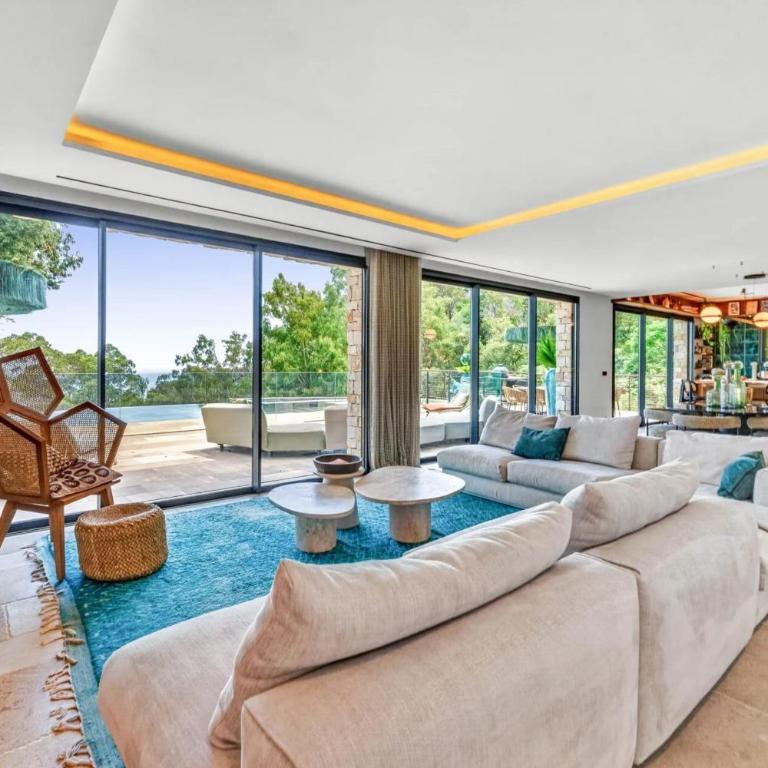 REF 2198 - Super Cannes - Luxueuse villa vue mer à louer - Villa - 9