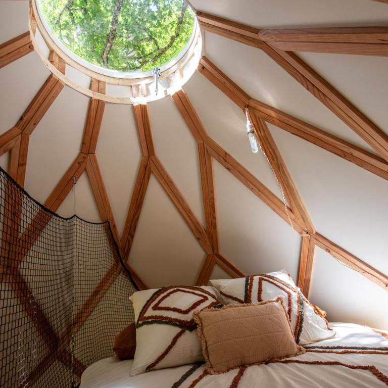 La Pomme de Pin Perchée, cabane romantique pour 2 - Appartement avec Douche - 45