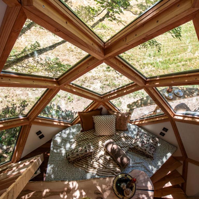 La Pomme de Pin Perchée, cabane romantique pour 2 - Appartement avec Douche - 5