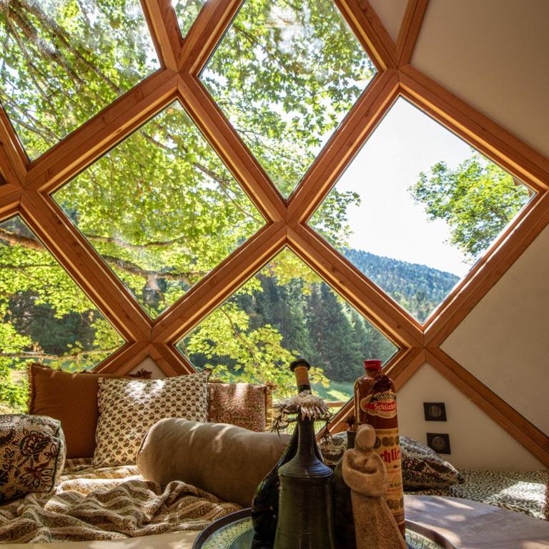 La Pomme de Pin Perchée, cabane romantique pour 2 - Appartement avec Douche - 58