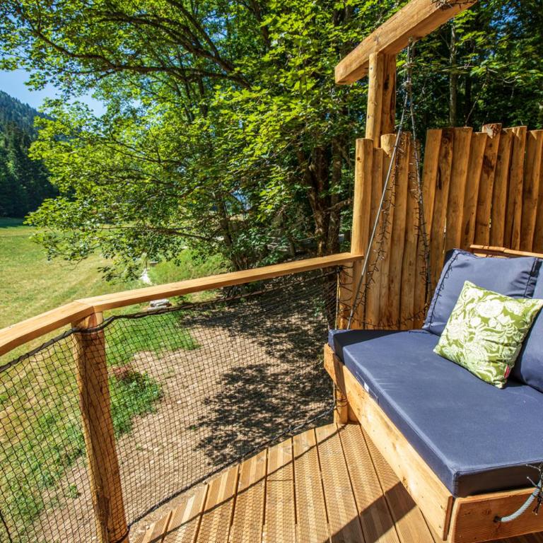 La Pomme de Pin Perchée, cabane romantique pour 2 - Appartement avec Douche - 20