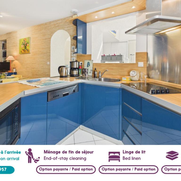 Maison pour 4, 200 m de la plage et tout à pied - Ferienhaus - 4