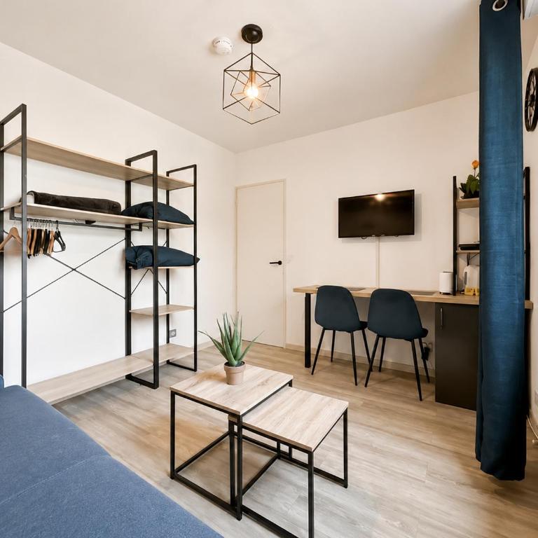 Sunny Dream - Centre Lyon, idéal visite ou travail, Wifi, métro à 120 mètres - Studio Apartment - 6