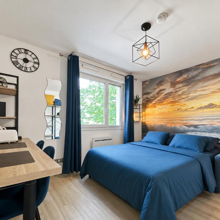 Sunny Dream - Centre Lyon, idéal visite ou travail, Wifi, métro à 120 mètres - Studio Apartment - 25