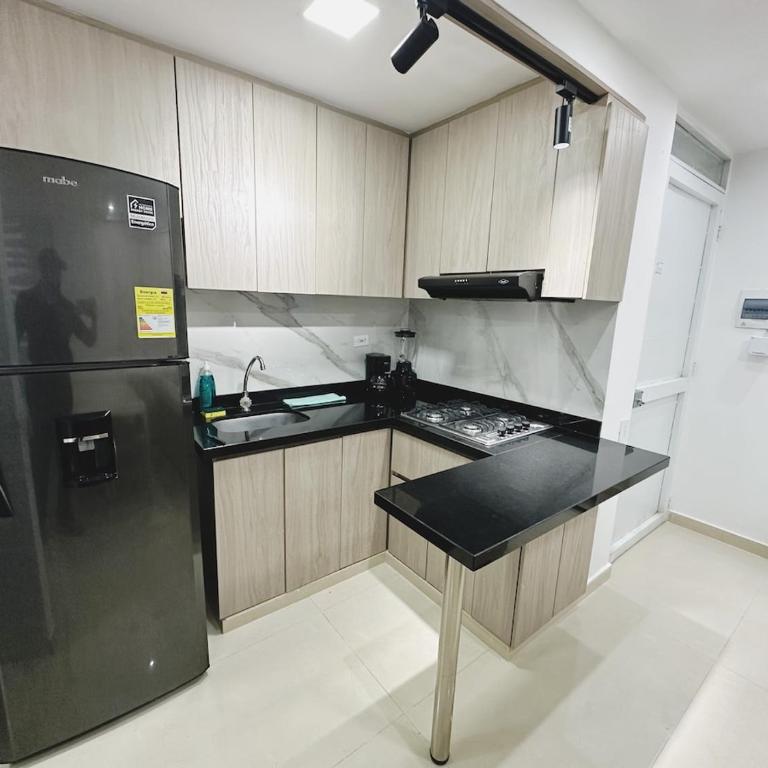 Full equipado 2 aires 4camas 2 TV,20 CC B-Vista - Three-Bedroom Apartment - 19