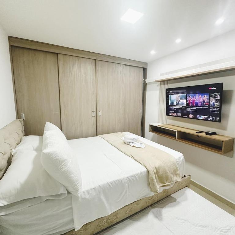 Full equipado 2 aires 4camas 2 TV,20 CC B-Vista - Three-Bedroom Apartment - 24