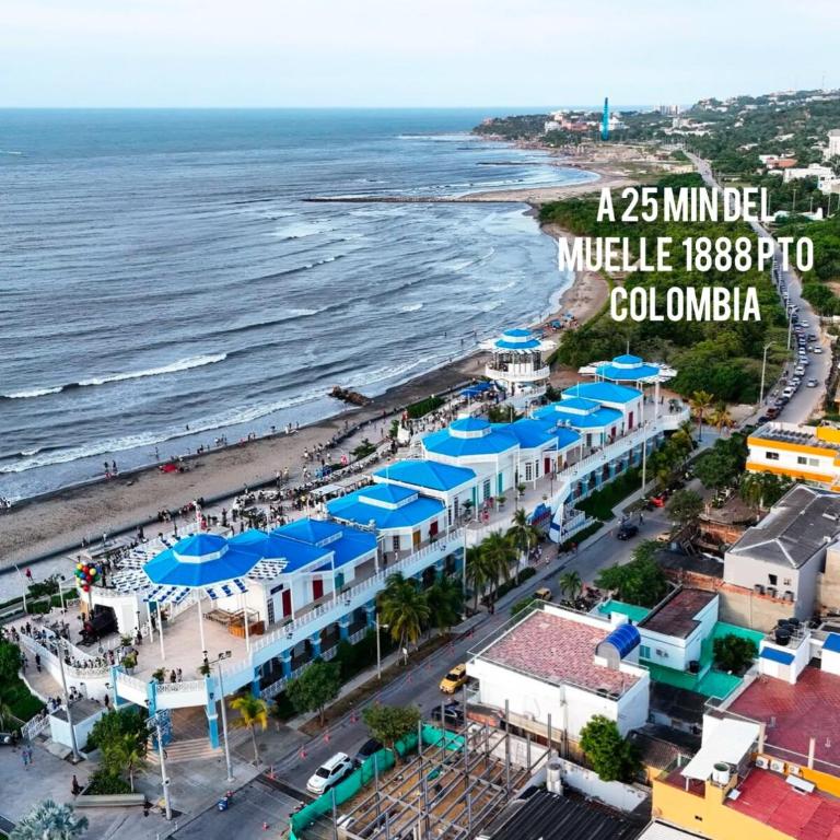 Full equipado 2 aires 4camas 2 TV,20 CC B-Vista - Three-Bedroom Apartment - 4