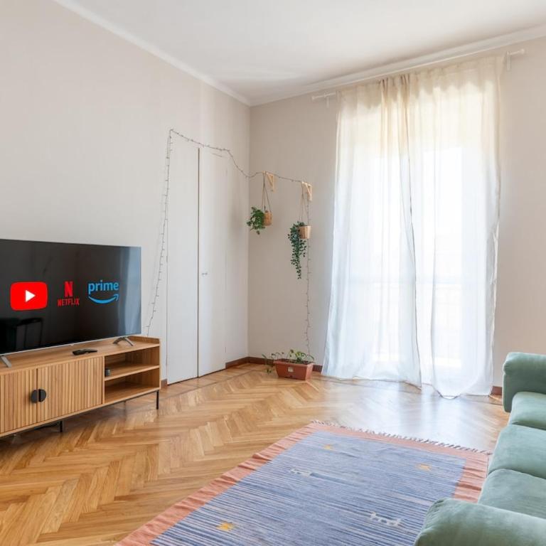 -Porta Nuova - Molinette- Suite x7 - Balcony - WiFi - Two-Bedroom Apartment with Balcony - 4
