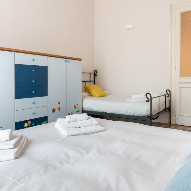 -Porta Nuova - Molinette- Suite x7 - Balcony - WiFi - Two-Bedroom Apartment with Balcony - 11