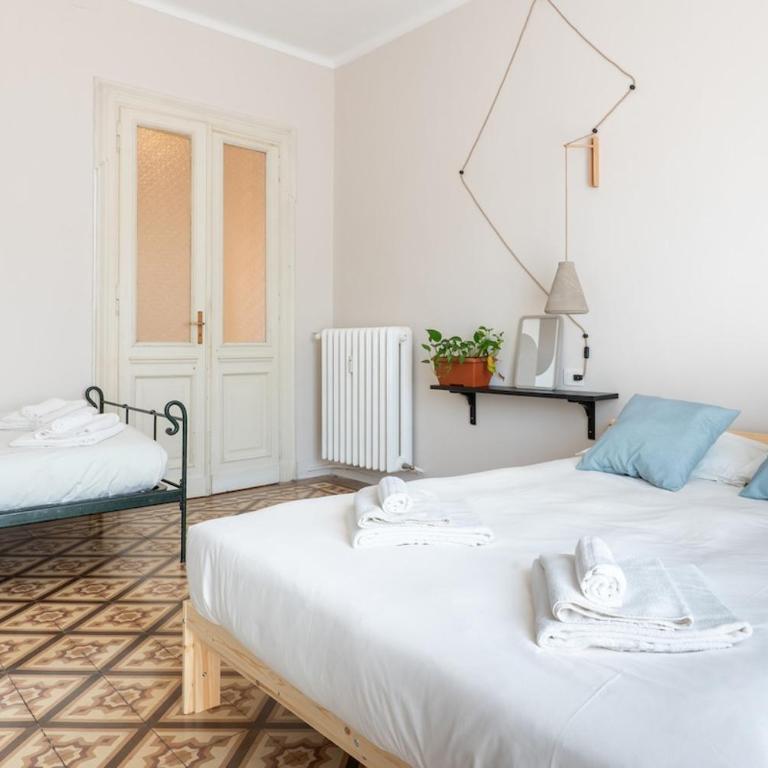 -Porta Nuova - Molinette- Suite x7 - Balcony - WiFi - Two-Bedroom Apartment with Balcony - 12