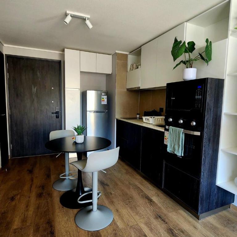 Elegante depto Santiago Centro Club Hípico - Superior One-Bedroom Apartment - 9