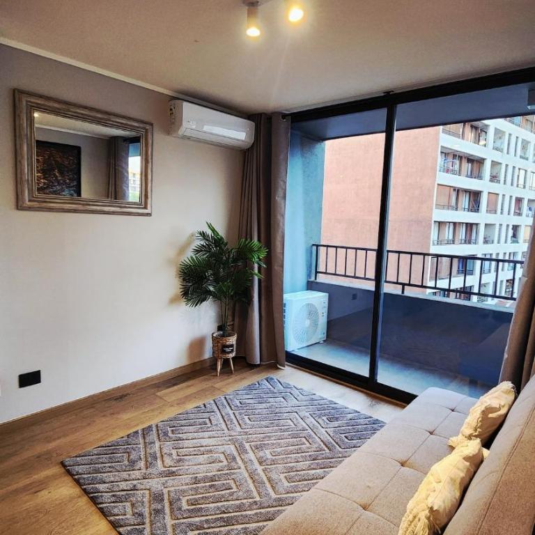 Elegante depto Santiago Centro Club Hípico - Superior One-Bedroom Apartment - 10