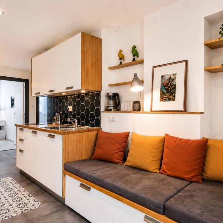 Le Smart & Cosy - Location Logement Entier - 2 Chambres - Parking Gratuit autour de la coproriété -- Wifi Fibre -Gare à 20 min - Apartment mit 2 Schlafzimmern - 4