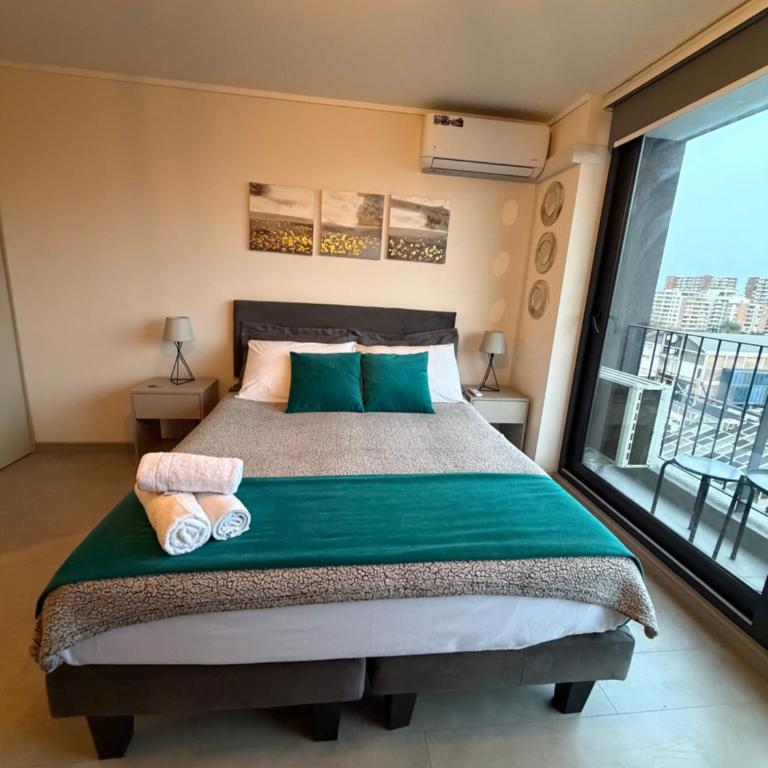 Dpto Ambiente en Ñuñoa Metro Irarrázabal WIFI - One-Bedroom Apartment - 12