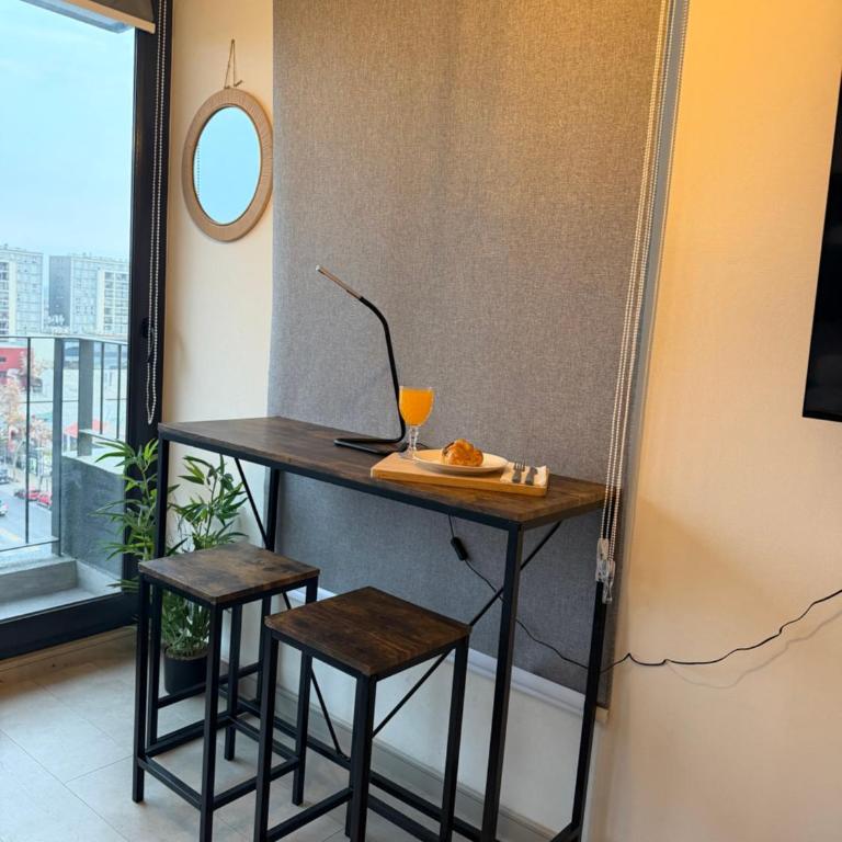 Dpto Ambiente en Ñuñoa Metro Irarrázabal WIFI - One-Bedroom Apartment - 20