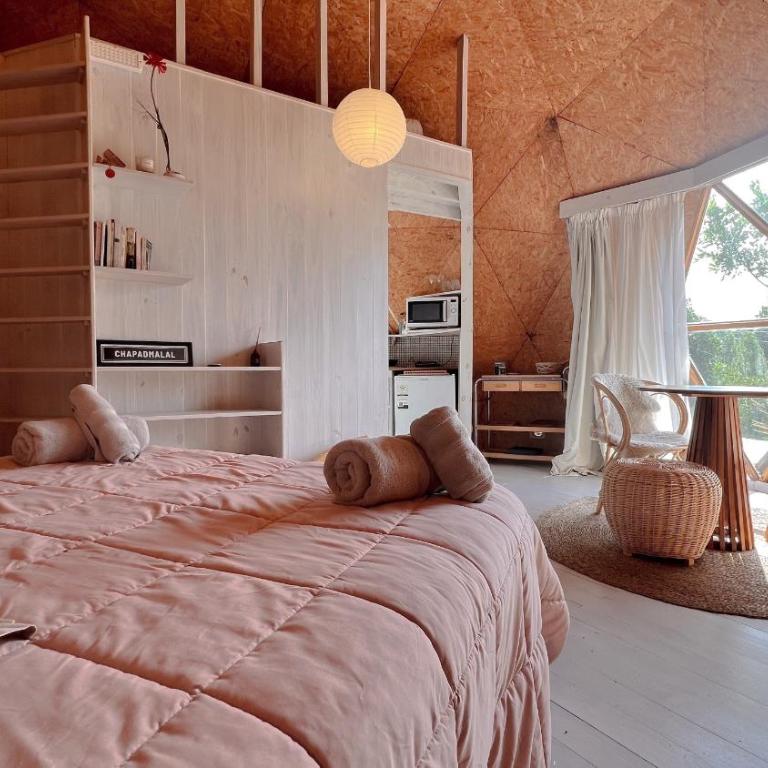 Domo 3 - Glamping para 2 PAX con pile y parrilla en Cruz del Sur, Chapadmalal - Hola Sur - Casa con 1 dormitorio - 7