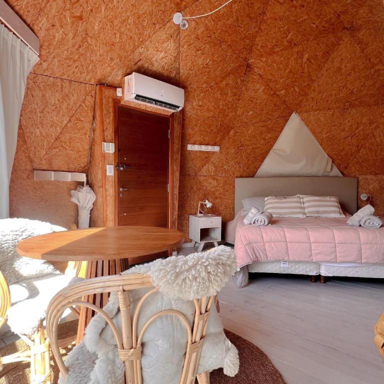 Domo 4 - Glamping para 2 PAX con pile y parrilla en Cruz del Sur, Chapadmalal - Hola Sur - Casa con 1 dormitorio - 5