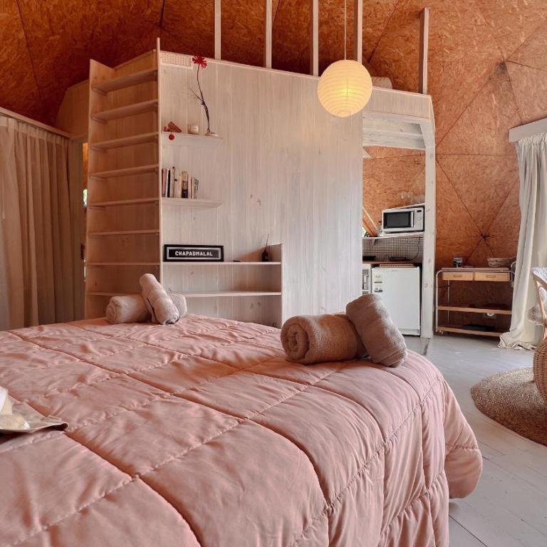 Domo 4 - Glamping para 2 PAX con pile y parrilla en Cruz del Sur, Chapadmalal - Hola Sur - Casa con 1 dormitorio - 8
