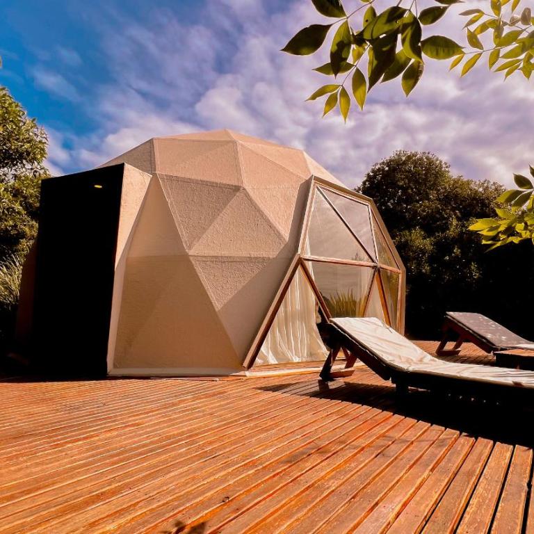 Domo 4 - Glamping para 2 PAX con pile y parrilla en Cruz del Sur, Chapadmalal - Hola Sur - Casa con 1 dormitorio - 19