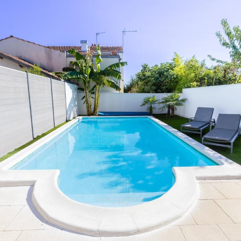 La Genette, calme, piscine & plage - Maison de Vacances - 30