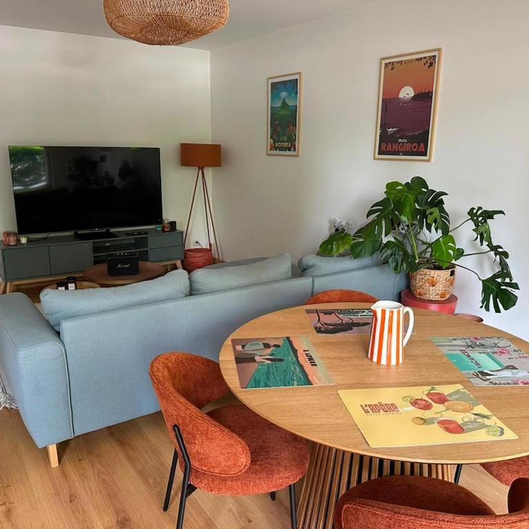 Bel appart 71m2 avec 2 terrasses Soleil à Vannes - Two-Bedroom Apartment - 1