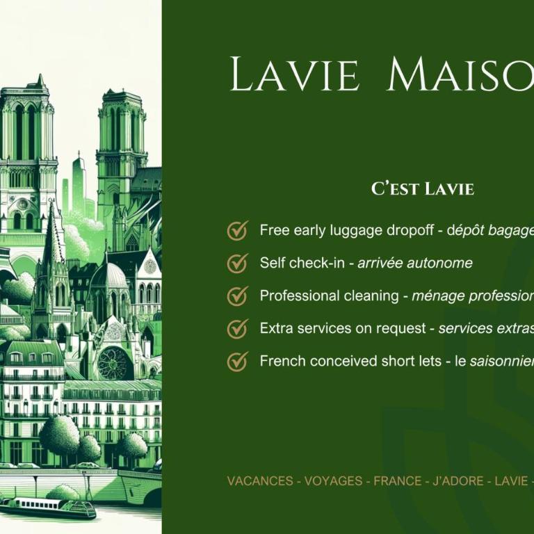 Lavie Maison - Élégant Studio près de Montmartre - Appartement 1 Chambre - 2