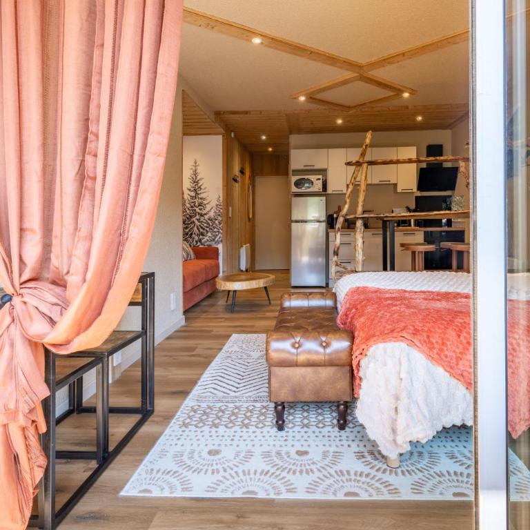 KasaLilou - La Suite Chalet Chic - Balcon - Studio mit Kingsize-Bett und Schlafsofa - 3