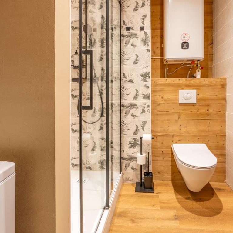 KasaLilou - La Suite Chalet Chic - Balcon - Studio mit Kingsize-Bett und Schlafsofa - 14
