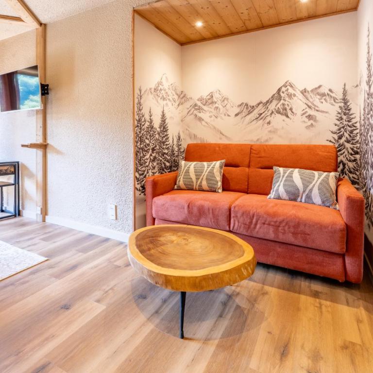 KasaLilou - La Suite Chalet Chic - Balcon - Studio mit Kingsize-Bett und Schlafsofa - 16