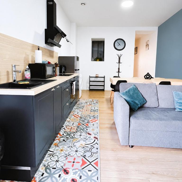 RB-0D Joli 3 pièces tout équipé au RDC - 1 à 6 pers - Appartement 2 Chambres - 20