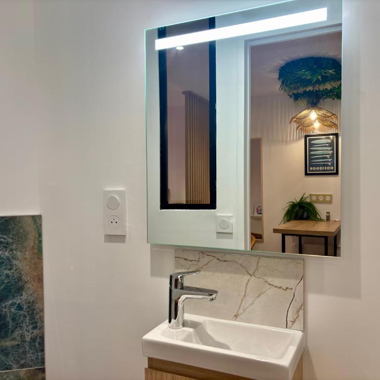 La Nord - Studio neuf Wifi & Parking privé 20M Océan - front de mer - Apartment mit 1 Schlafzimmer – Nichtraucher - 20