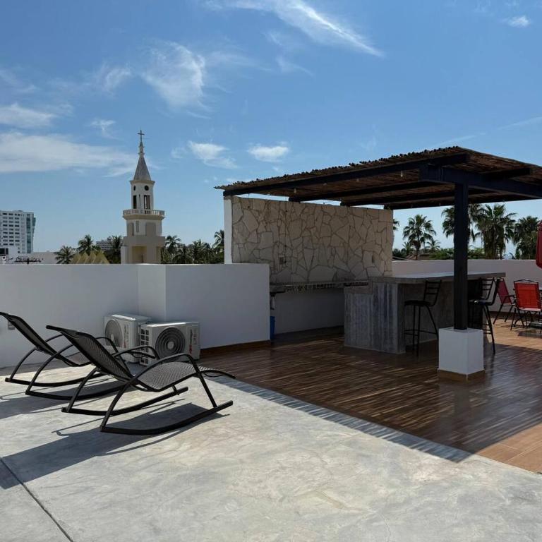 Depa A unas calles de la Playa y Zona Dorada ByGPS - Apartamento - 34