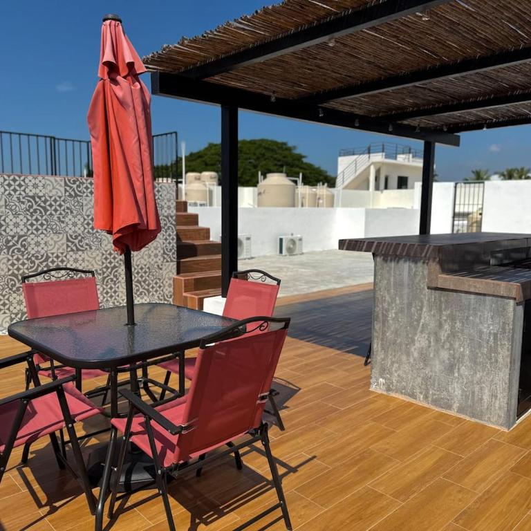Depa A unas calles de la Playa y Zona Dorada ByGPS - Apartamento - 41