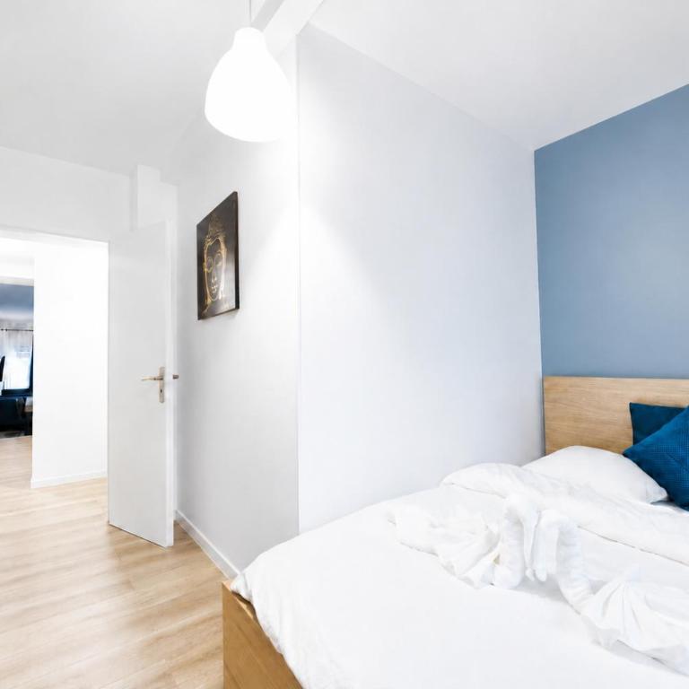 RB-0D Joli 3 pièces tout équipé au RDC - 1 à 6 pers - Appartement 2 Chambres - 9