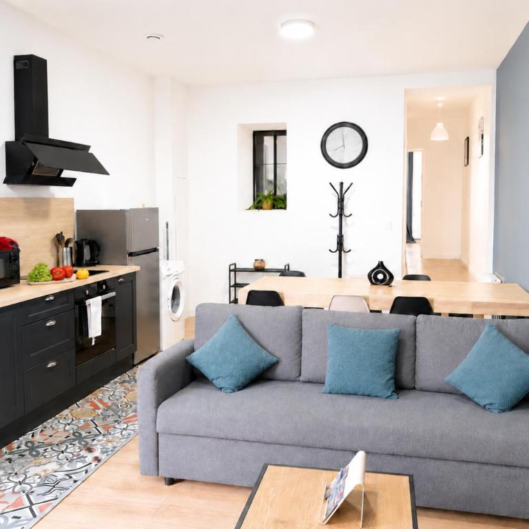 RB-0D Joli 3 pièces tout équipé au RDC - 1 à 6 pers - Appartement 2 Chambres - 1