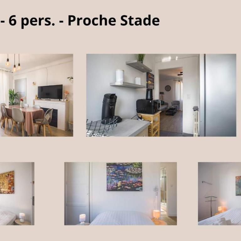 Le May Flower - 3 Chambres - Proche Centre-Ville - Apartamento de 3 dormitorios - 2
