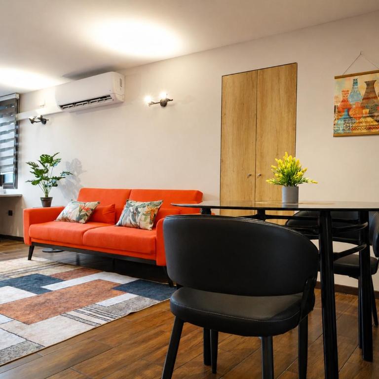 Confortable departamento en Santiago Centro con estacionamiento - Apartamento de 1 dormitorio - 2