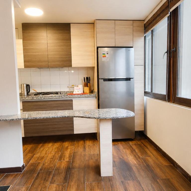 Confortable departamento en Santiago Centro con estacionamiento - Apartamento de 1 dormitorio - 12