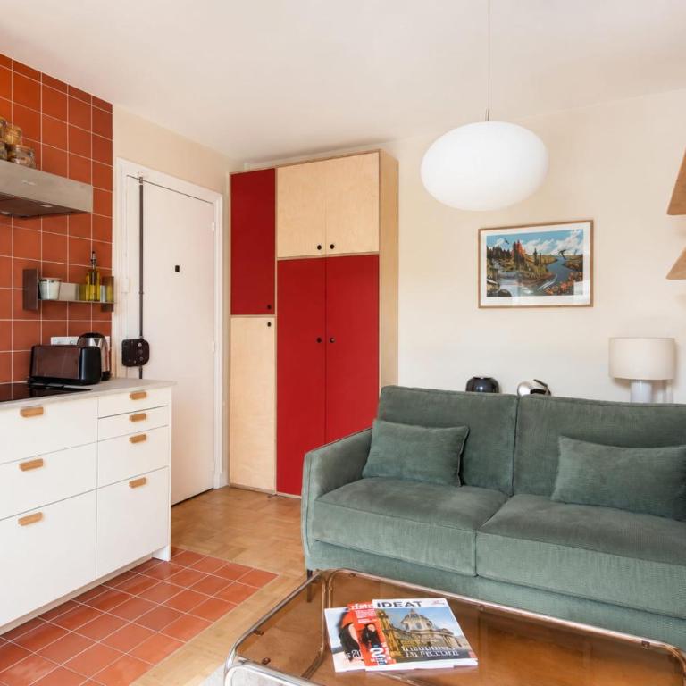Cocon cosy et lumineux 1BDR Bastille - Chambre Deluxe - 4