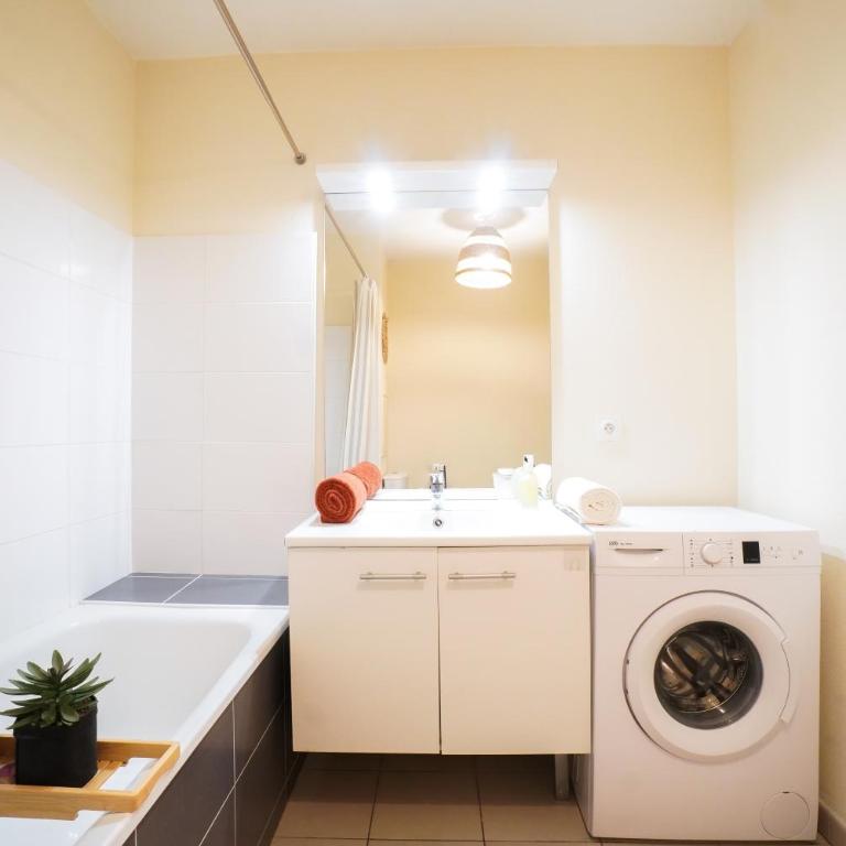 Modern Studio, Tram 5 min from PartDieu, Wi-Fi - Apartment mit 1 Schlafzimmer - 6