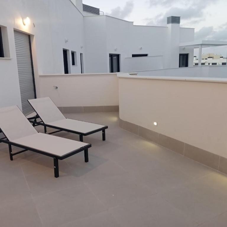 Ático Premium a 300 m playa - Apartamento con vistas al jardín - 16