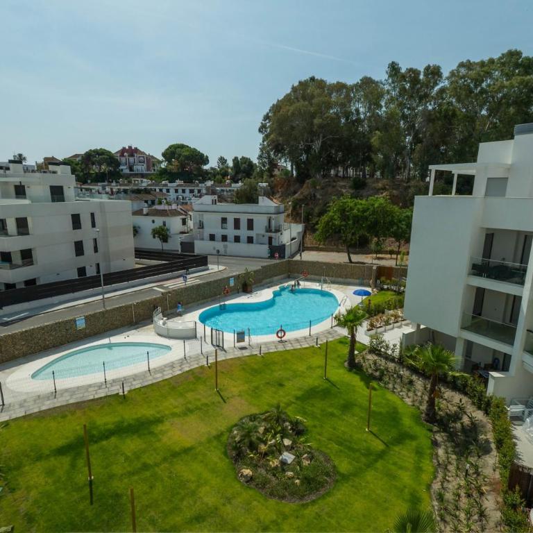 Ático Premium a 300 m playa - Apartamento con vistas al jardín - 19