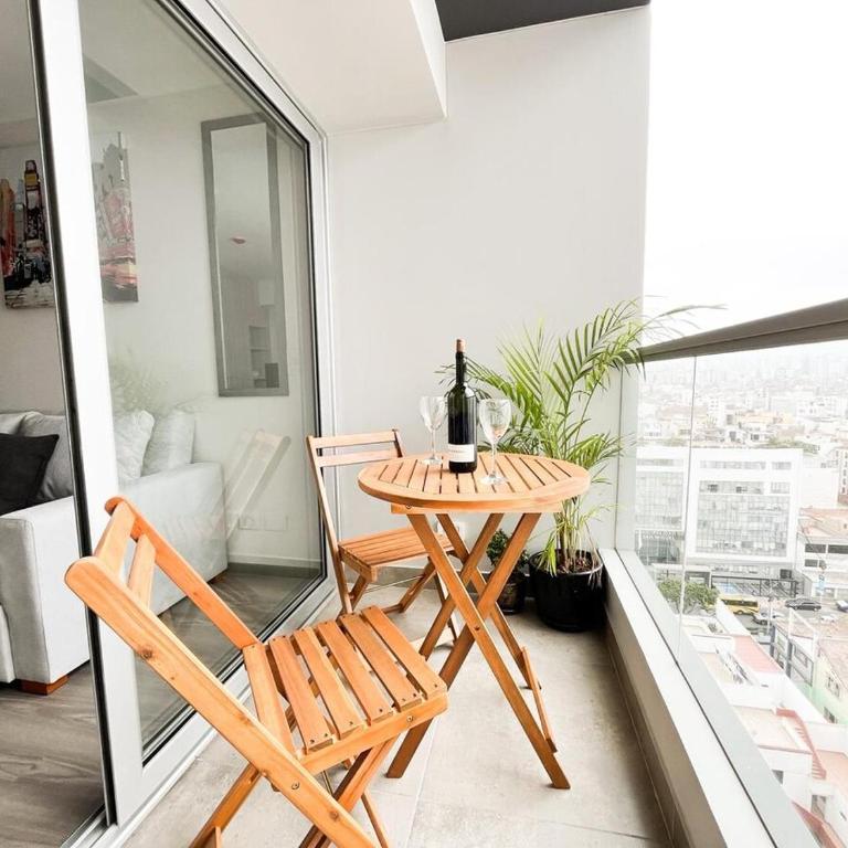 San Miguel Pro Close to Arena 1 Costa 21 and the Sea - Apartamento tipo loft de 1 dormitorio con 1 cama grande - 13
